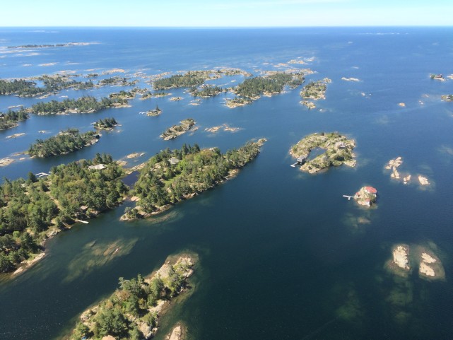 北美五大湖休伦湖lakehuron