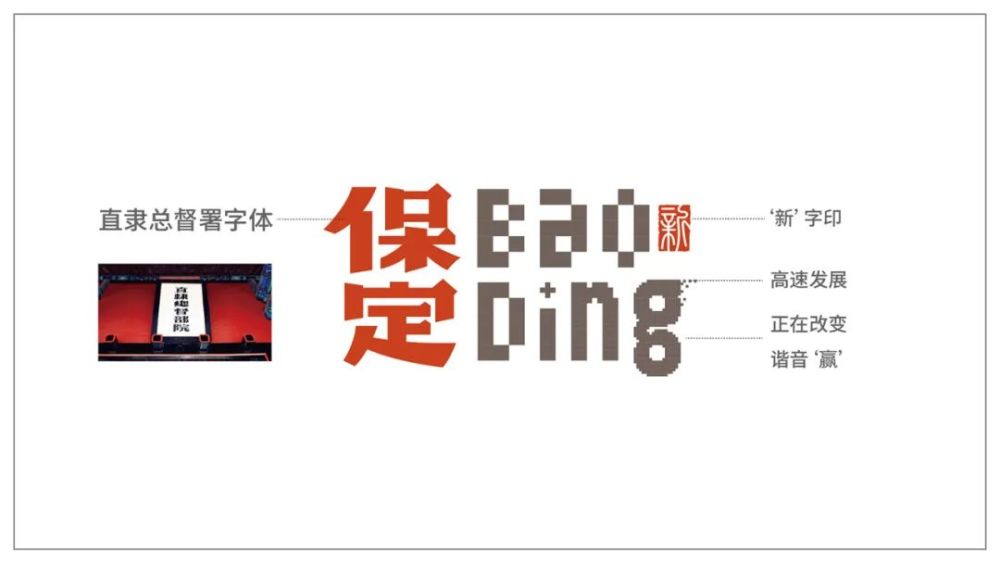 保定设计了四款城市logo,你怎么看?