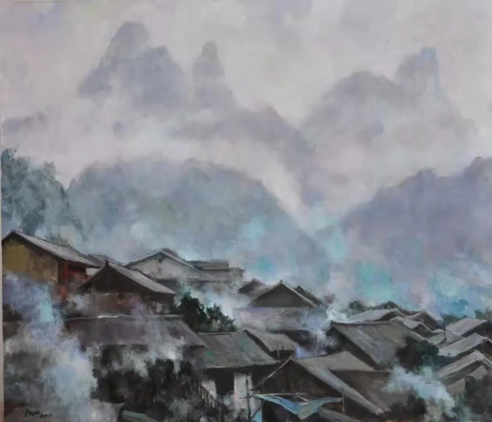 《湘西山村》