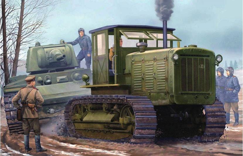炮兵拖拉机的辉煌年代:苏军炮兵机械化的最初答案
