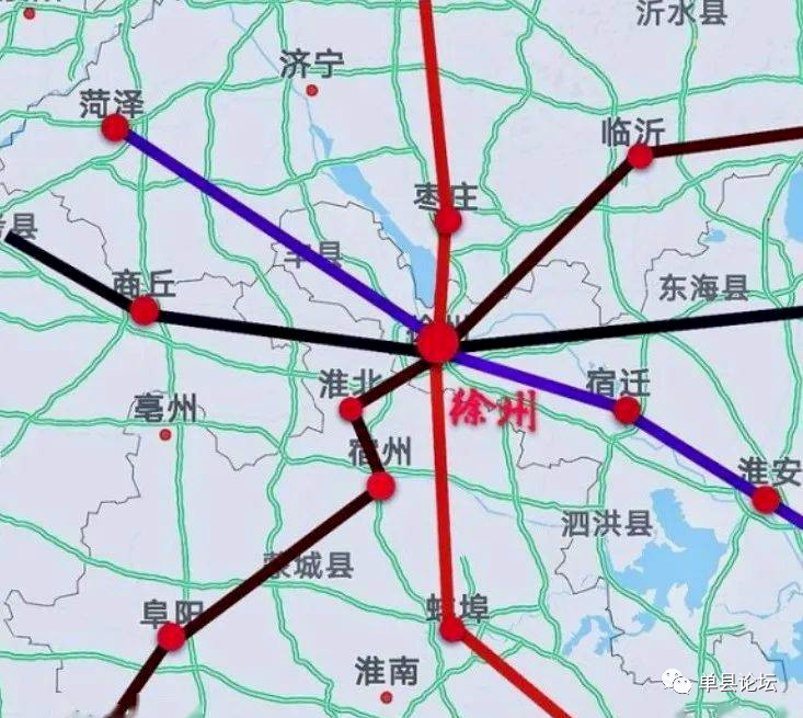 定了!徐菏铁路(单县设站)2022年开工,2025年建成