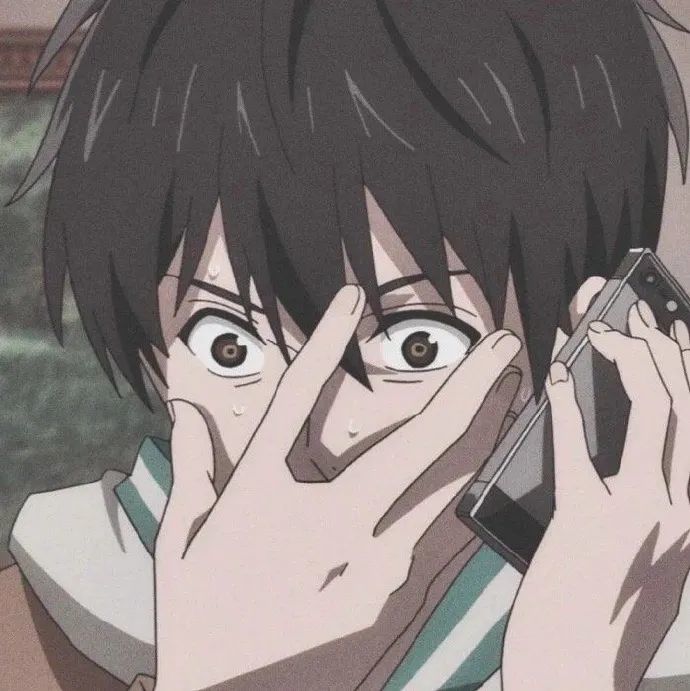 动漫男头一见你便觉释然了