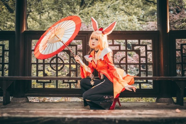 COS王者荣耀 公孙离,COS王者荣耀 大乔 王者荣耀公孙离cos正片 ——念念不忘,必有回响 ——再多喜欢阿离一
