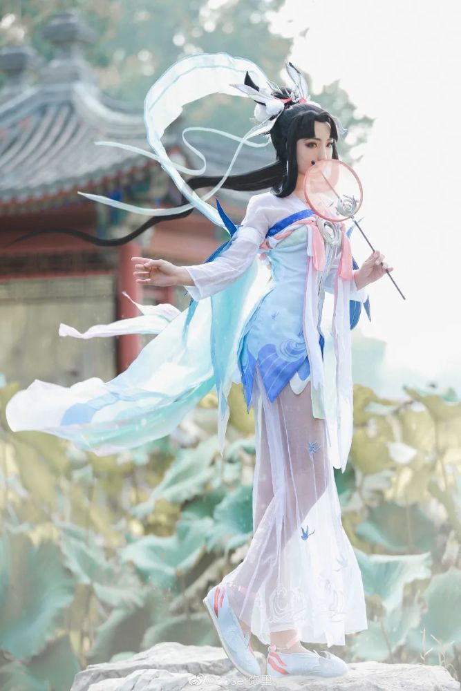 《王者荣耀》如梦令-嫦娥-cosplay作品欣赏