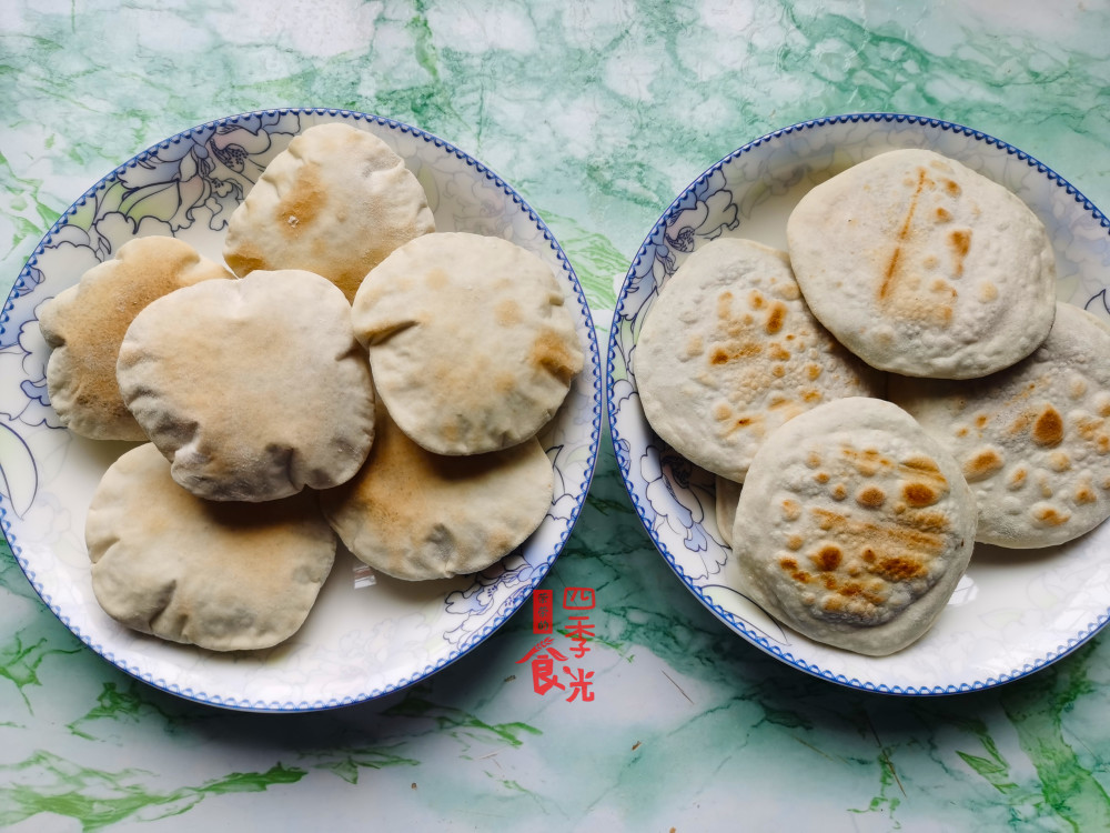 糖鼓火烧快速的做法,不发面,不烫面,咬一口香香脆脆