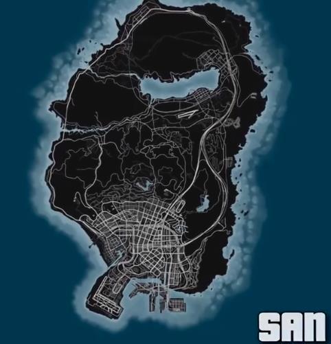 gta地图演变史全部加起来都没gta5大真无敌