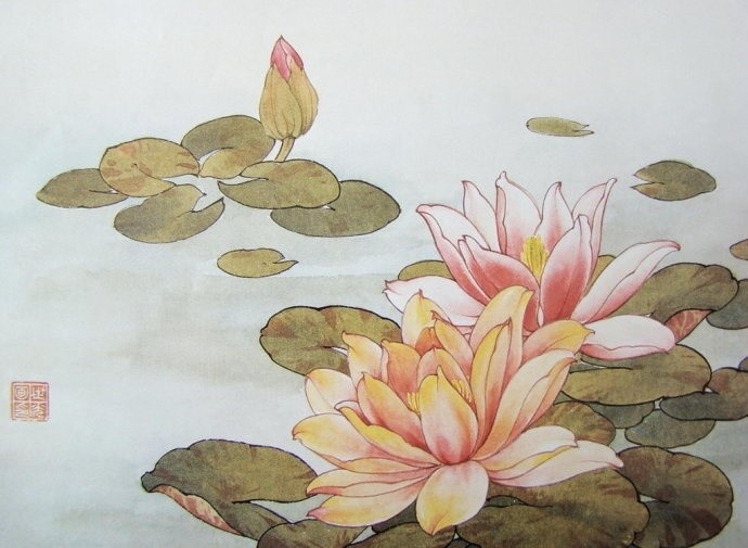荣宝斋工笔花卉画谱