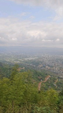 重庆北碚缙云山竹海玻璃栈道