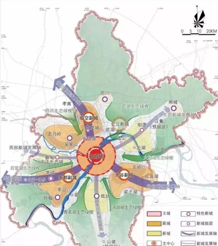 【深度】比起大力发展光谷东,武汉向北发展意义更加重大!