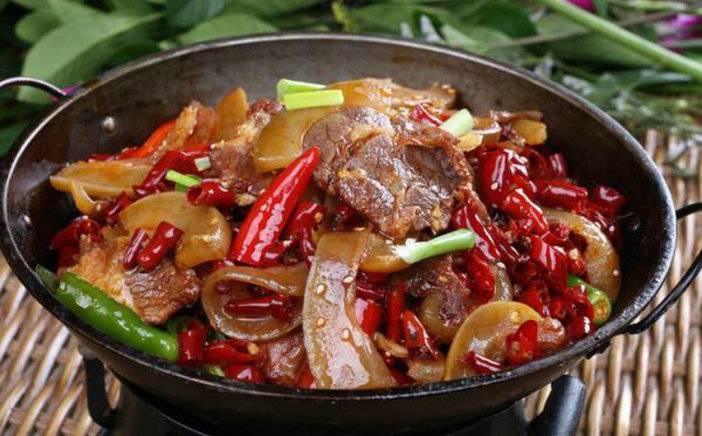 精挑细选的土黄牛里脊肉——疆元素餐厅