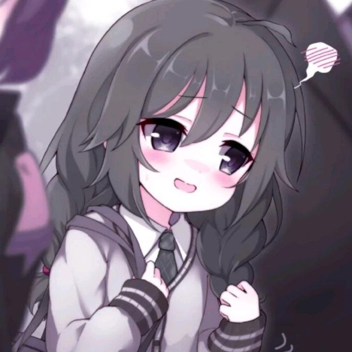二次元超话#动漫头像##动漫女头#单身也是一种幸福!