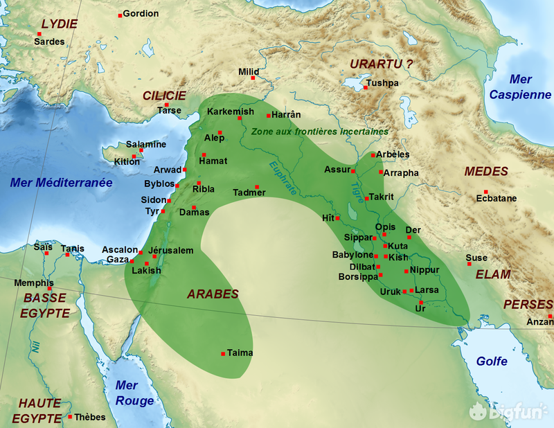 新巴比伦王国(neo-babylonian empire)和 米底人(medes)的 米底王国