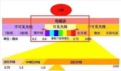 按照波长或频率的顺序把相应的电磁波排列起来,就是电磁波谱(如下图.