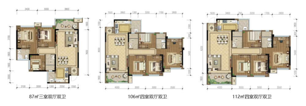 达州邦泰·天著主力户型图