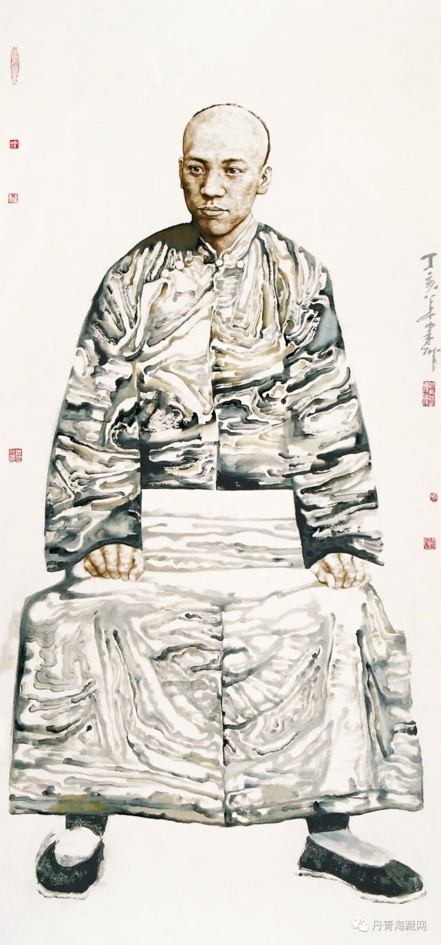 《先贤录——梁启超》260x 126cm 2007年