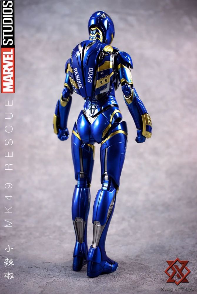 御模道 1/9 小辣椒mk49装甲伪电镀涂装制作
