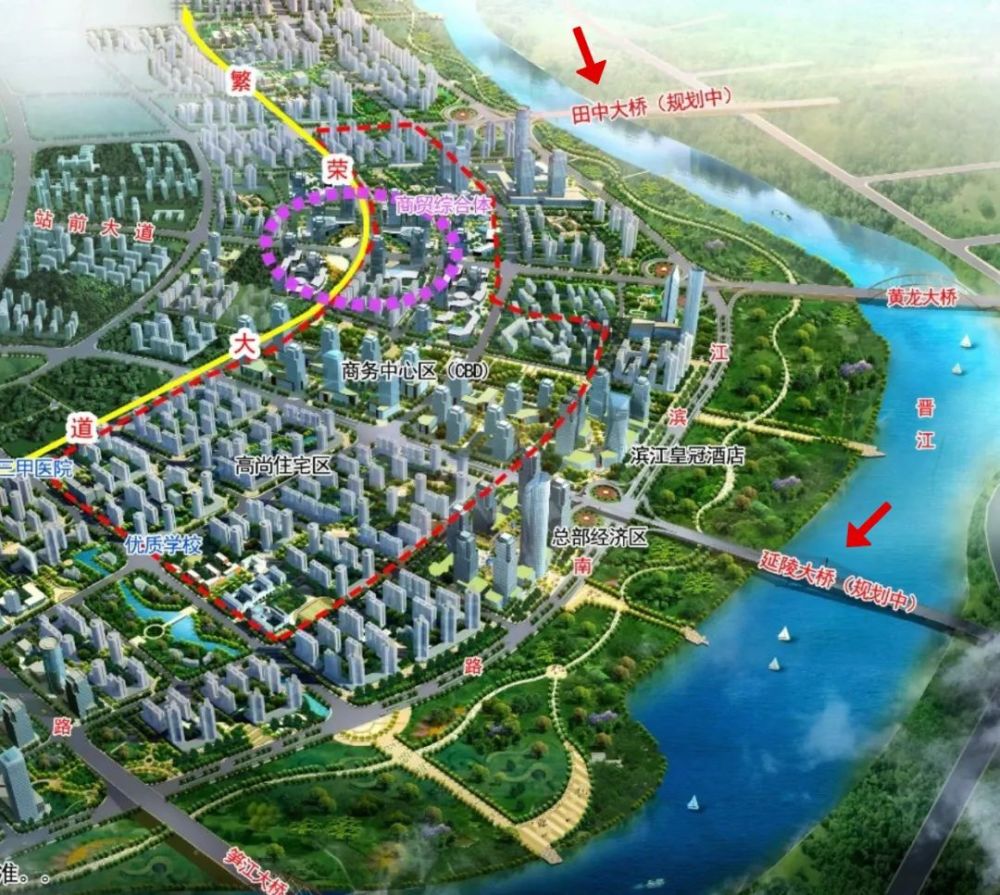 >>>泉州田中大桥工程: 总投资80000万元,全长约2km,道路等级为城市