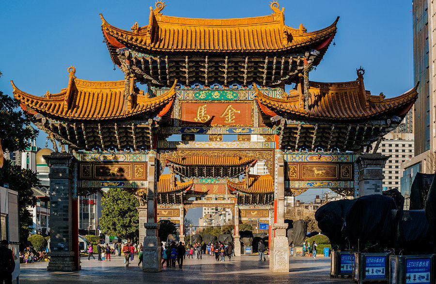 金马碧鸡坊之旅游感,历史与美景的交融,衍生出这碧鸡坊独特的美