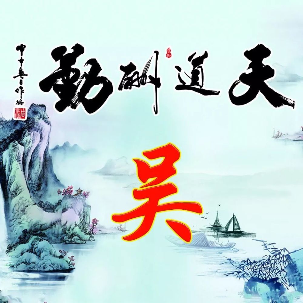 110张山水风景姓氏头像,天道酬勤,旭日东升,配上你的姓氏,档次大增