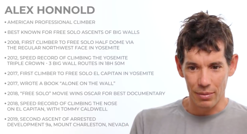 当alex honnold 遇上 adam ondra