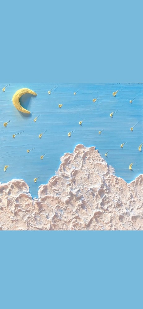 "超级仙又很温柔"油画壁纸