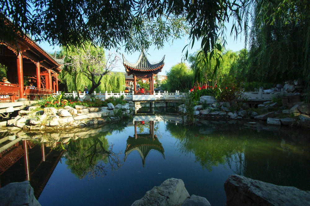 陈小李创作-中国古典园林之美之《江南园林》《北方园林》《岭南园林