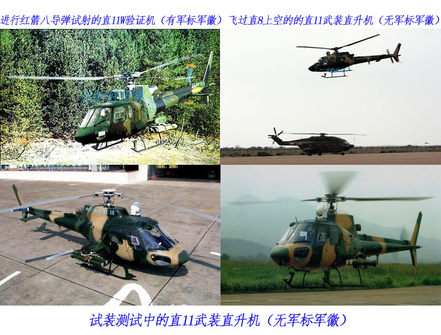 不过,作为直11直升机系列中的武装直升机款,在2004年12月首飞后到