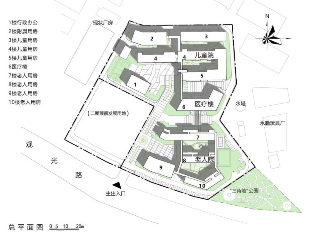 康养建筑设计策略——示范性|儿童院和老人院