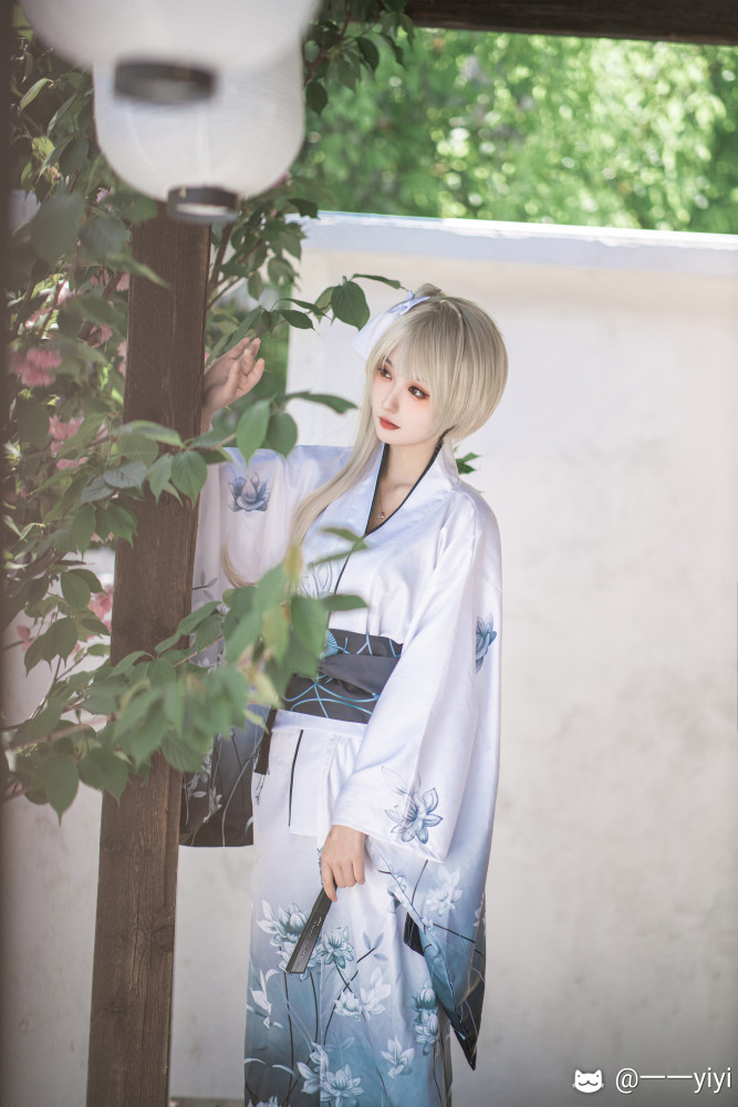 喵特cos 缘之空 穹妹和服 我们终会相遇相知 在那悠远