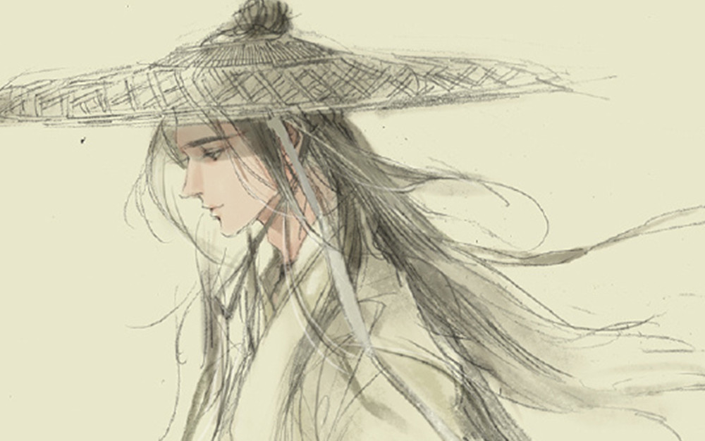 天官赐福长阳画的花怜谢怜有仙人气质黑白画风很耐看