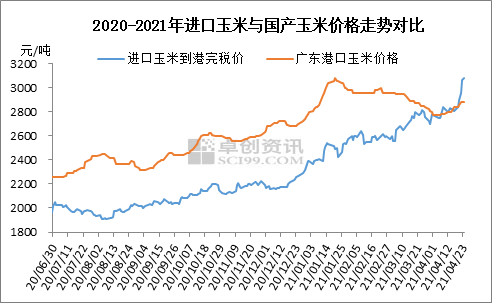 玉米价格高位 替代品用量增加