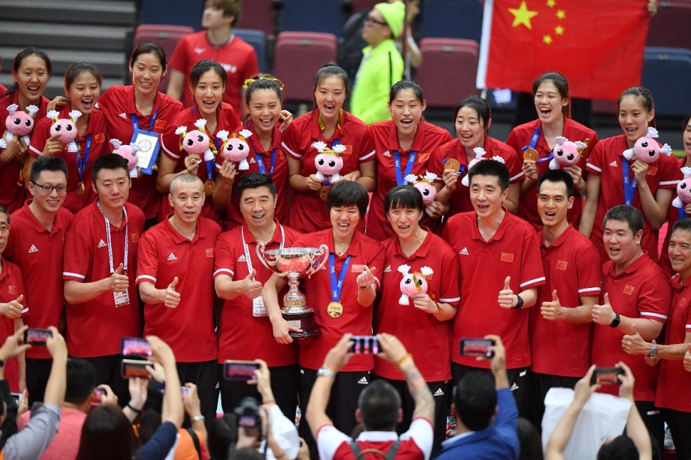 2019年世界杯中国女排夺冠