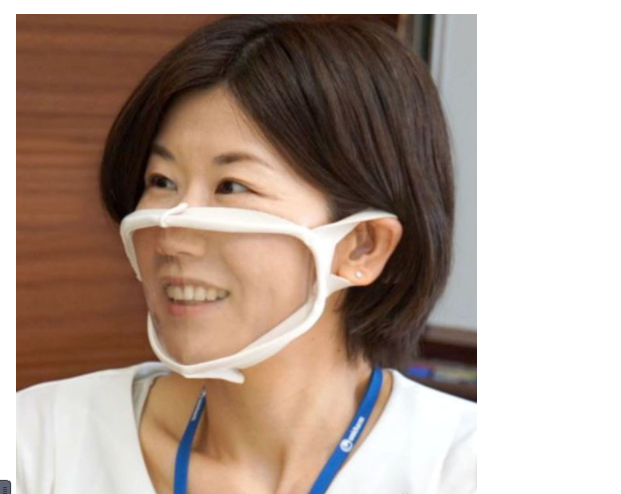 日本推出口鼻处透明口罩:可看到面部表情,洗涤后重复使用
