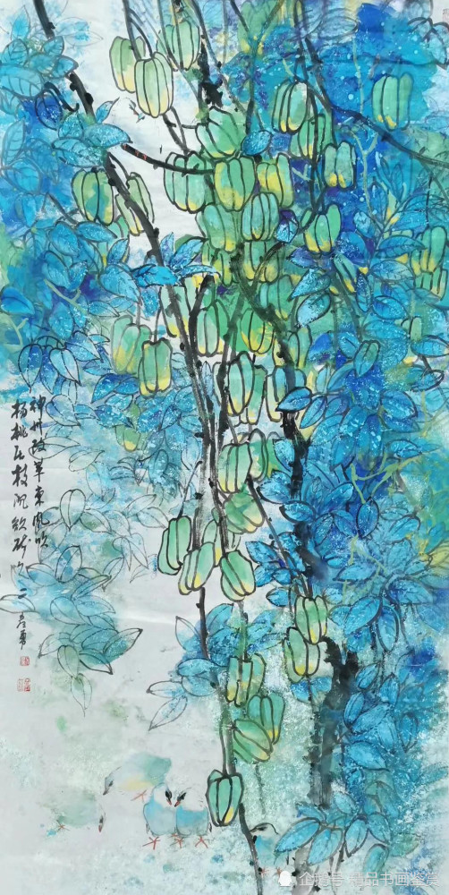 《杨桃》 134×46cm