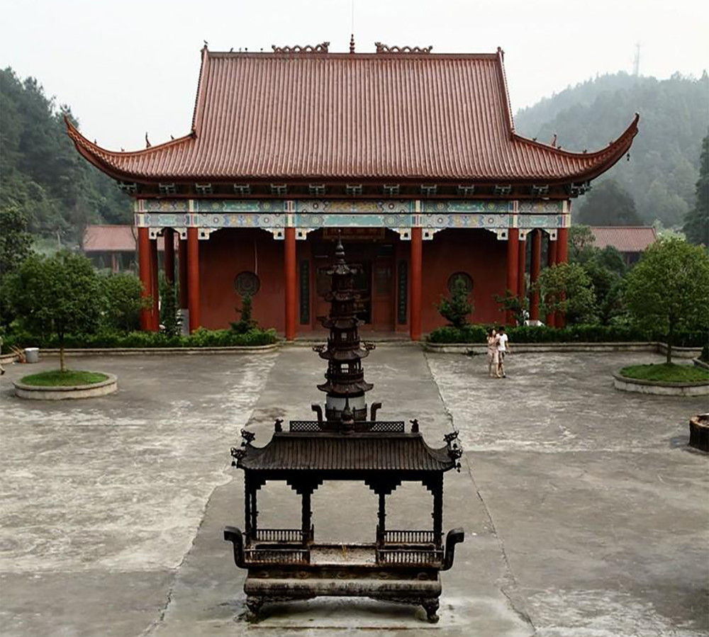 江西新余市祖山仰天岗,山中千年古刹崇庆寺,你去过没