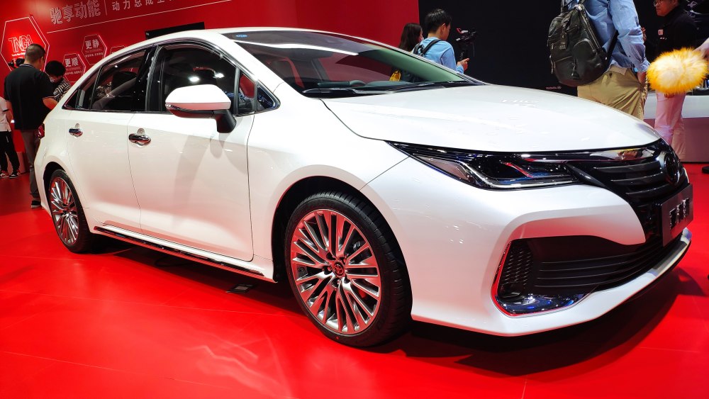 2021年上海国际车展:一汽丰田亚洲狮实车