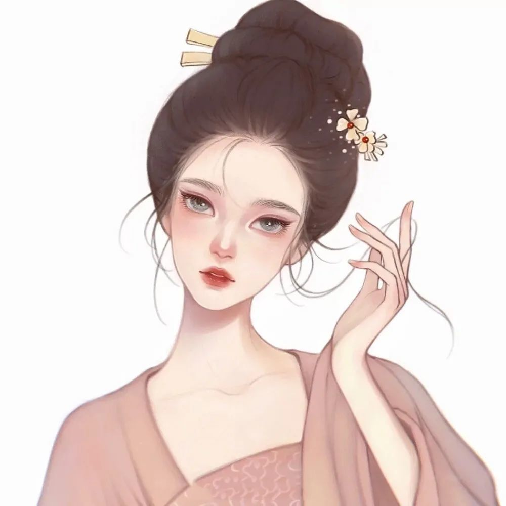 古风头像|你的眼睛像一方池塘的水,我和星星,都落在里面了