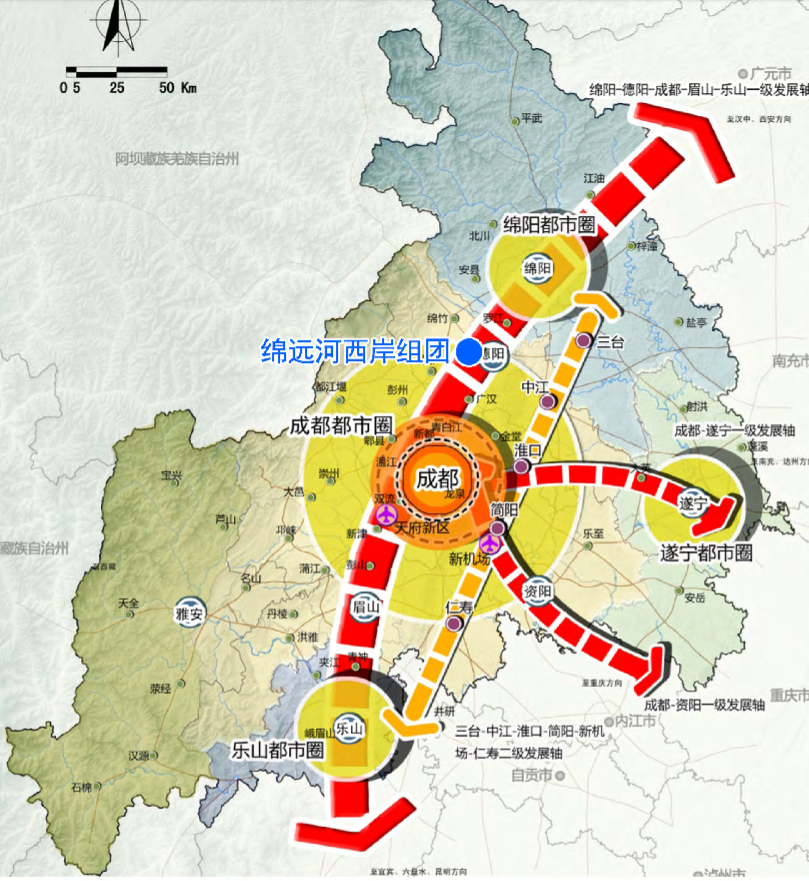 德阳:经济技术开发区绵远河西岸组团控制性详细规划