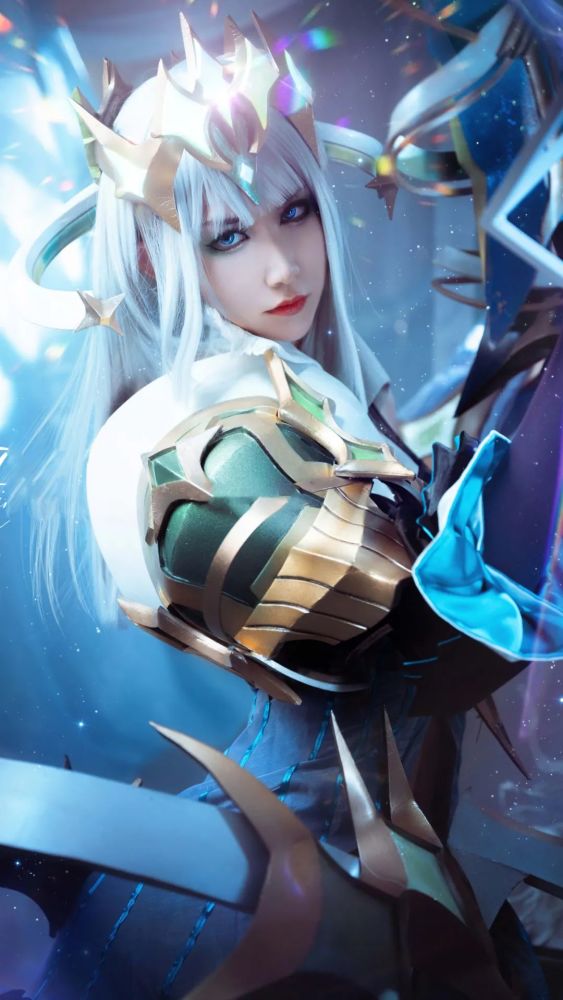 cos:王者荣耀虞姬启明星使cos正片@阮邑