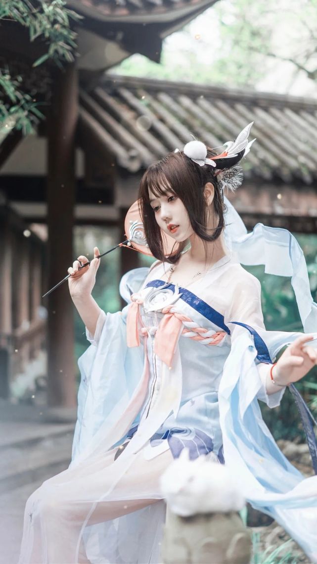 cos:王者荣耀嫦娥如梦令cos正片@镜酱,你知道啊我的另
