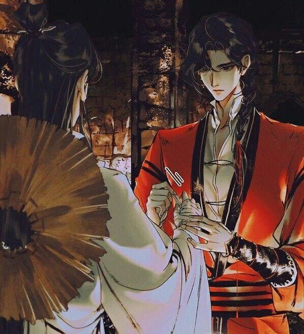 天官赐福漫画里让人惊艳的插图画风太美了