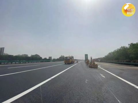 西安绕城高速公路西高新至杏园段从今年3月3号12时开始施工,外环已于