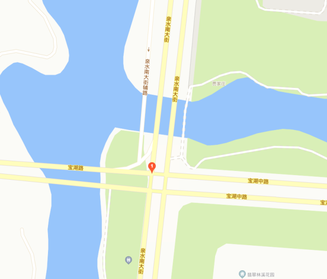 兴燕路与丽景街路口西向东方向最右侧直右车道更改为右转弯车道.