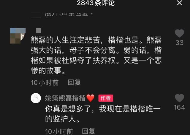 熊磊叹做人难在许敏和杜新枝之间选择中立是孩子唯一监护人