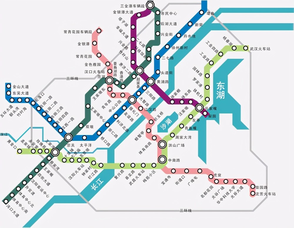 而武昌最核心的区域其实是地铁5号线,要2021年底才会通车,所以说这就