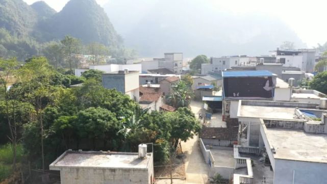 天等县福新镇松山村足陇屯村民 麻思杨:凉亭周围用不锈钢围一个栏杆