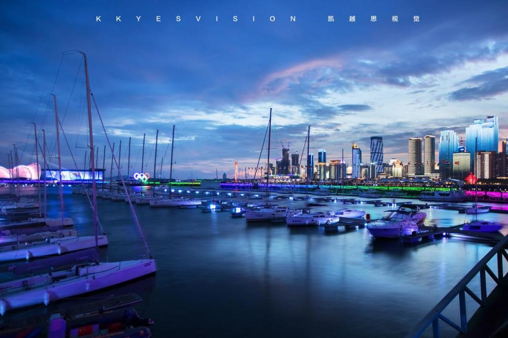 青岛市奥帆中心游艇码头是画家写生创作的好去处低音号自驾