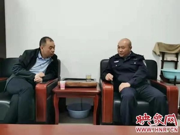 孔杰到平舆县公安局森林分局调研指导工作