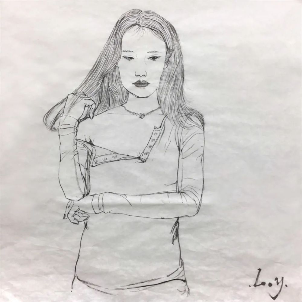 传统与现代的演绎李洋中国人物画创作赏评