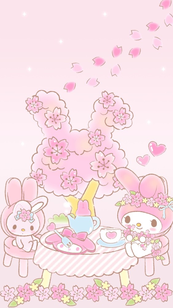 美乐蒂壁纸锁屏套图